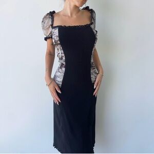 Blumarine | Dresses | Blumarine Dress Black Lace Bodice With Leaf Trim | Poshmark Blumarine | Dresses | Blumarine Dress Black Lace Bodice With Leaf Trim | Poshmark